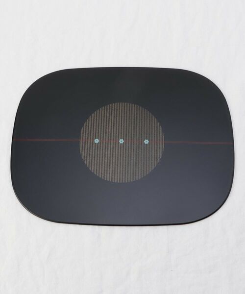 212 KITCHEN STORE / トゥーワントゥーキッチン ストア インテリア・生活雑貨・ホビー・ステーショナリー | むすび 13.0寸 くつわランチョマット（ノンスリップ) 黒 | 詳細1
