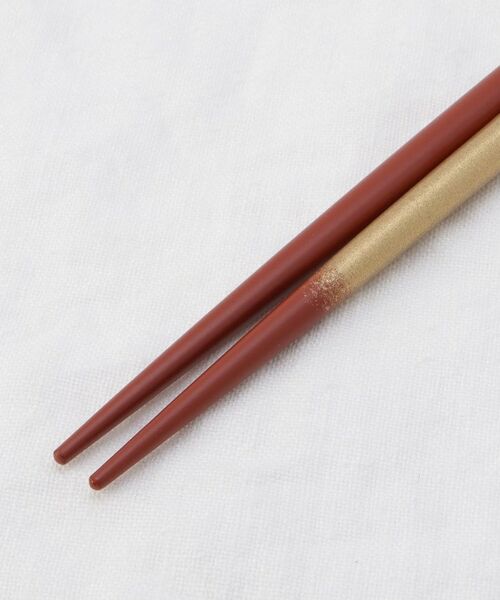 212 KITCHEN STORE / トゥーワントゥーキッチン ストア インテリア・生活雑貨・ホビー・ステーショナリー | 箸 食洗かすみ 赤金 24cm | 詳細3