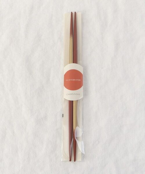 212 KITCHEN STORE / トゥーワントゥーキッチン ストア インテリア・生活雑貨・ホビー・ステーショナリー | 箸 食洗かすみ 赤金 24cm | 詳細4