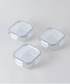 212 KITCHEN STORE / トゥーワントゥーキッチン ストア キッチンツール | 耐熱ガラス保存容器3P スクエア ＜atomico アトミコ＞