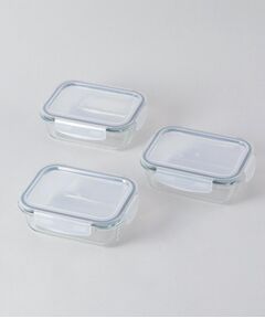 212 KITCHEN STORE / トゥーワントゥーキッチン ストア キッチンツール | 耐熱ガラス保存容器3P レクタングル ＜atomico アトミコ＞