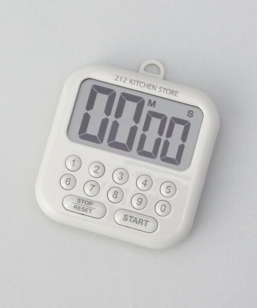 212 KITCHEN STORE / トゥーワントゥーキッチン ストア キッチンツール | 212K大画面タイマー シャボン10 GY | 詳細4