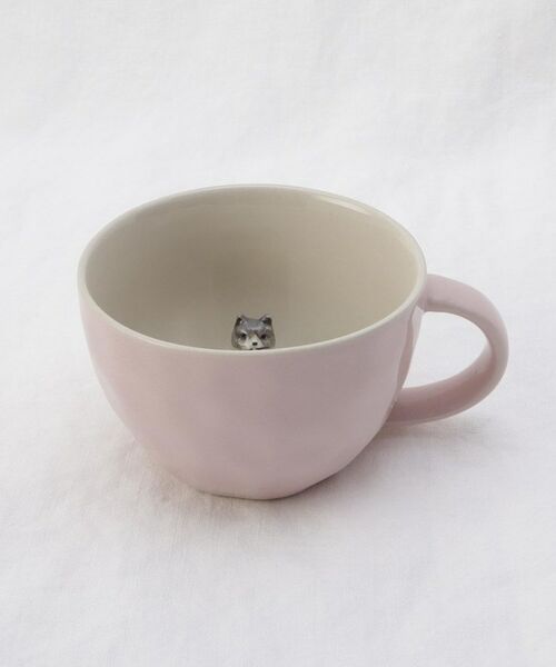 212 KITCHEN STORE / トゥーワントゥーキッチン ストア グラス・マグカップ | マグ キャット フィギュリン | 詳細1