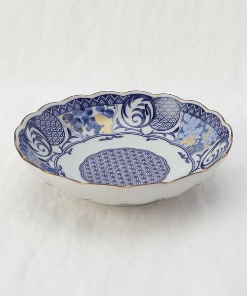 212 KITCHEN STORE / トゥーワントゥーキッチン ストア 食器 | 古染金彩 深皿 祥瑞 | 詳細1