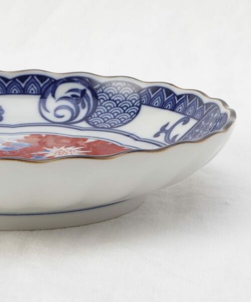 212 KITCHEN STORE / トゥーワントゥーキッチン ストア 食器 | 古染金彩 5寸皿 花唐草 | 詳細5