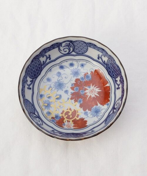 212 KITCHEN STORE / トゥーワントゥーキッチン ストア 食器 | 古染金彩 5寸鉢 花唐草 | 詳細3