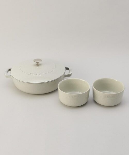 212 KITCHEN STORE / トゥーワントゥーキッチン ストア キッチンツール | 50thアニバーサリーセット ブレイザー24cm・ボウル2pcs カンパーニュ ＜STAUB ストウブ＞ | 詳細1