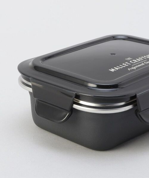 212 KITCHEN STORE / トゥーワントゥーキッチン ストア インテリア・生活雑貨・ホビー・ステーショナリー | マリット ステンレス4点ロックランチコンテナS BK | 詳細4