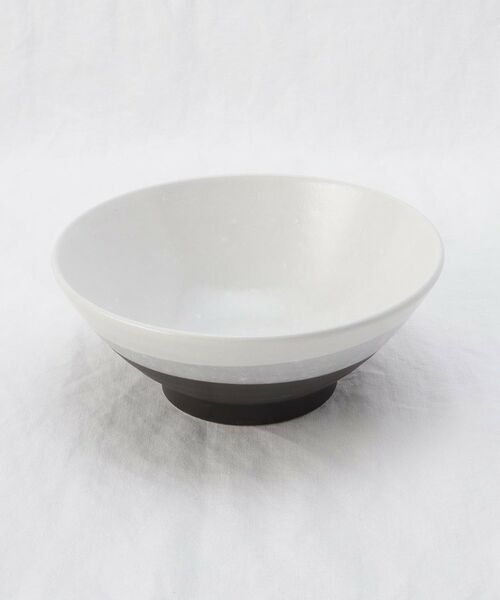 212 KITCHEN STORE / トゥーワントゥーキッチン ストア 食器 | 黒マット粉引重ね6.5 そば丼 | 詳細1