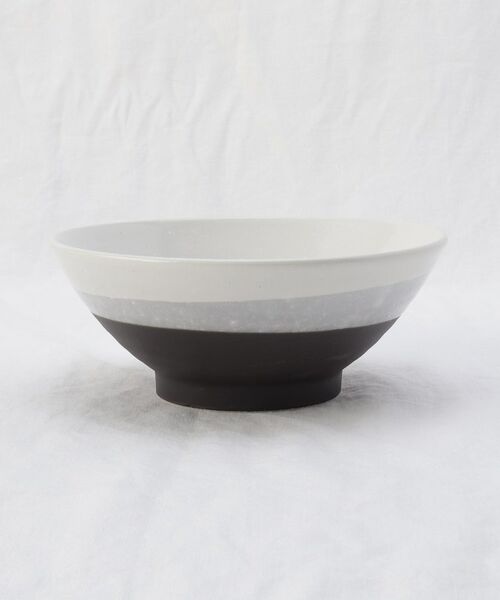 212 KITCHEN STORE / トゥーワントゥーキッチン ストア 食器 | 黒マット粉引重ね6.5 そば丼 | 詳細2