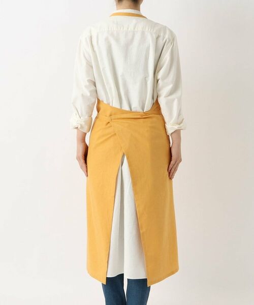 212 KITCHEN STORE / トゥーワントゥーキッチン ストア インテリア・生活雑貨・ホビー・ステーショナリー | リネンコットン フルエプロン YE ＜212Kオリジナル＞ | 詳細3