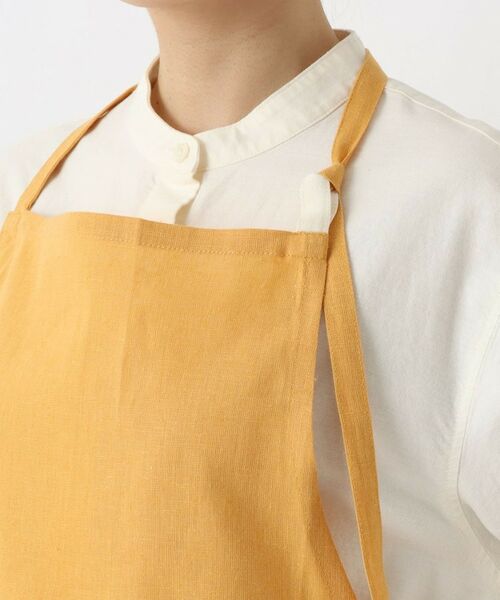 212 KITCHEN STORE / トゥーワントゥーキッチン ストア インテリア・生活雑貨・ホビー・ステーショナリー | リネンコットン フルエプロン YE ＜212Kオリジナル＞ | 詳細5