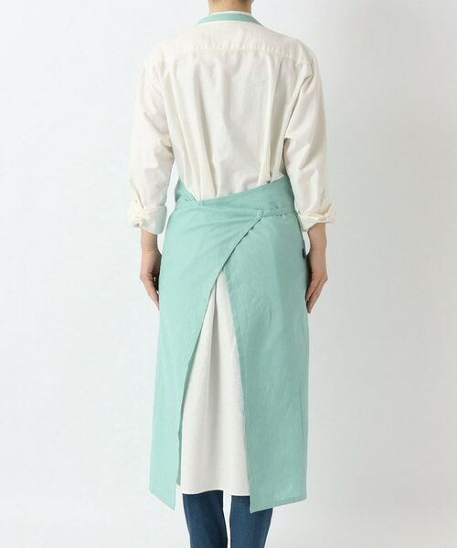 212 KITCHEN STORE / トゥーワントゥーキッチン ストア インテリア・生活雑貨・ホビー・ステーショナリー | リネンコットン フルエプロン BL ＜212Kオリジナル＞ | 詳細3