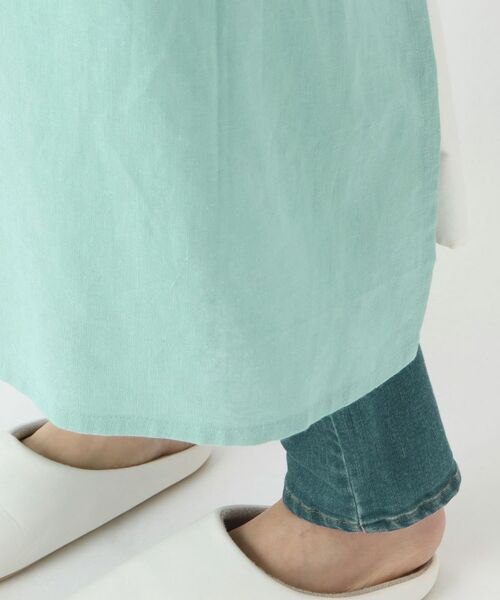 212 KITCHEN STORE / トゥーワントゥーキッチン ストア インテリア・生活雑貨・ホビー・ステーショナリー | リネンコットン フルエプロン BL ＜212Kオリジナル＞ | 詳細7