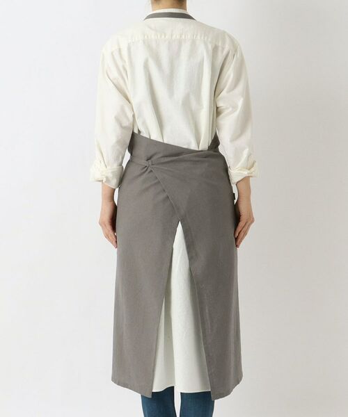 212 KITCHEN STORE / トゥーワントゥーキッチン ストア インテリア・生活雑貨・ホビー・ステーショナリー | リネンコットン フルエプロン GY ＜212Kオリジナル＞ | 詳細3