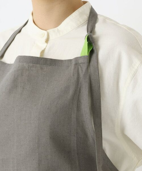 212 KITCHEN STORE / トゥーワントゥーキッチン ストア インテリア・生活雑貨・ホビー・ステーショナリー | リネンコットン フルエプロン GY ＜212Kオリジナル＞ | 詳細5