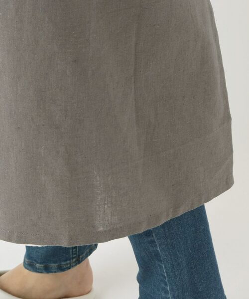 212 KITCHEN STORE / トゥーワントゥーキッチン ストア インテリア・生活雑貨・ホビー・ステーショナリー | リネンコットン フルエプロン GY ＜212Kオリジナル＞ | 詳細7