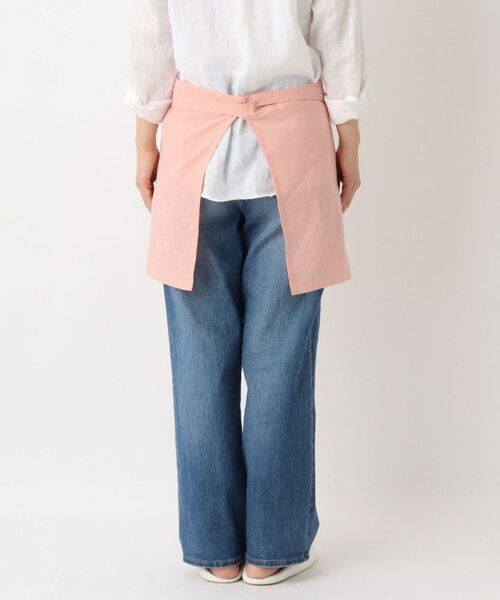 212 KITCHEN STORE / トゥーワントゥーキッチン ストア インテリア・生活雑貨・ホビー・ステーショナリー | リネンコットン カフェエプロン PK ＜212Kオリジナル＞ | 詳細3