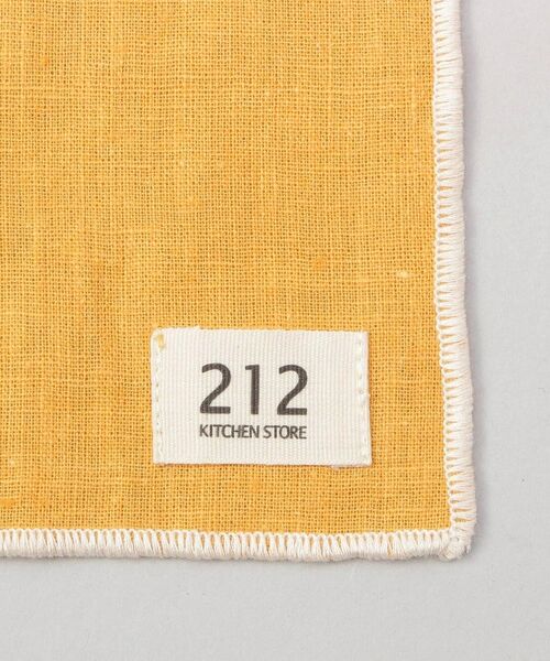 212 KITCHEN STORE / トゥーワントゥーキッチン ストア インテリア・生活雑貨・ホビー・ステーショナリー | リネンコットン プレースマット YE ＜212Kオリジナル＞ | 詳細3