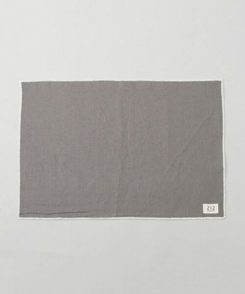 212 KITCHEN STORE / トゥーワントゥーキッチン ストア インテリア・生活雑貨・ホビー・ステーショナリー | リネンコットン プレースマット GY ＜212Kオリジナル＞ | 詳細1