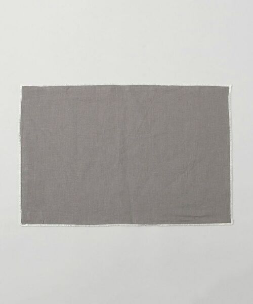 212 KITCHEN STORE / トゥーワントゥーキッチン ストア インテリア・生活雑貨・ホビー・ステーショナリー | リネンコットン プレースマット GY ＜212Kオリジナル＞ | 詳細2