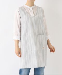 212 KITCHEN STORE / トゥーワントゥーキッチン ストア インテリア・生活雑貨・ホビー・ステーショナリー | ダブルストライプ フルエプロン GY ＜212Kオリジナル＞