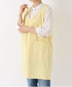 212 KITCHEN STORE / トゥーワントゥーキッチン ストア インテリア・生活雑貨・ホビー・ステーショナリー | ダブルストライプ フルエプロン YE ＜212Kオリジナル＞