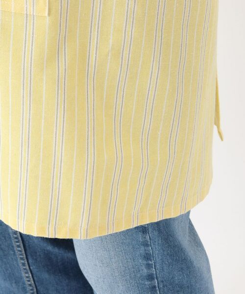 212 KITCHEN STORE / トゥーワントゥーキッチン ストア インテリア・生活雑貨・ホビー・ステーショナリー | ダブルストライプ フルエプロン YE ＜212Kオリジナル＞ | 詳細7