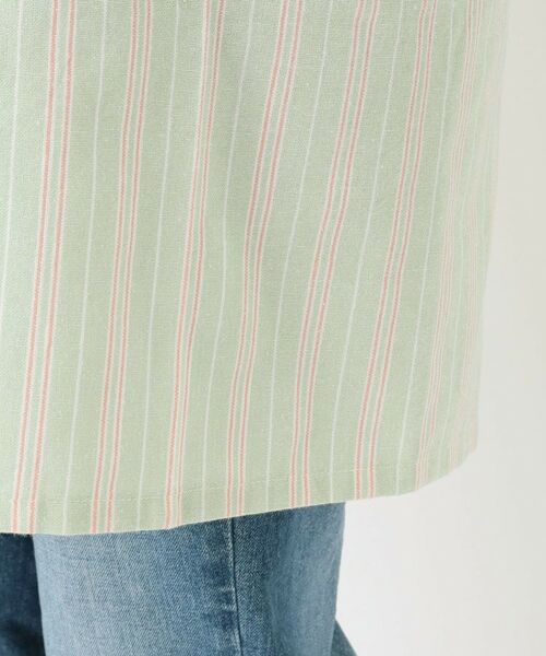 212 KITCHEN STORE / トゥーワントゥーキッチン ストア インテリア・生活雑貨・ホビー・ステーショナリー | ダブルストライプ フルエプロン GR ＜212Kオリジナル＞ | 詳細7