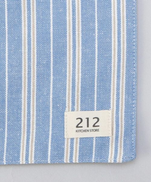 212 KITCHEN STORE / トゥーワントゥーキッチン ストア インテリア・生活雑貨・ホビー・ステーショナリー | ダブルストライプ プレースマット BL ＜212Kオリジナル＞ | 詳細3