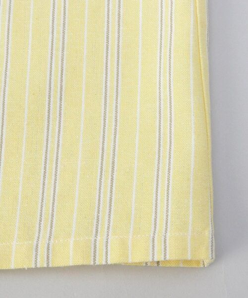 212 KITCHEN STORE / トゥーワントゥーキッチン ストア インテリア・生活雑貨・ホビー・ステーショナリー | ダブルストライプ キッズエプロン・三角巾セット YE ＜212Kオリジナル＞ | 詳細6