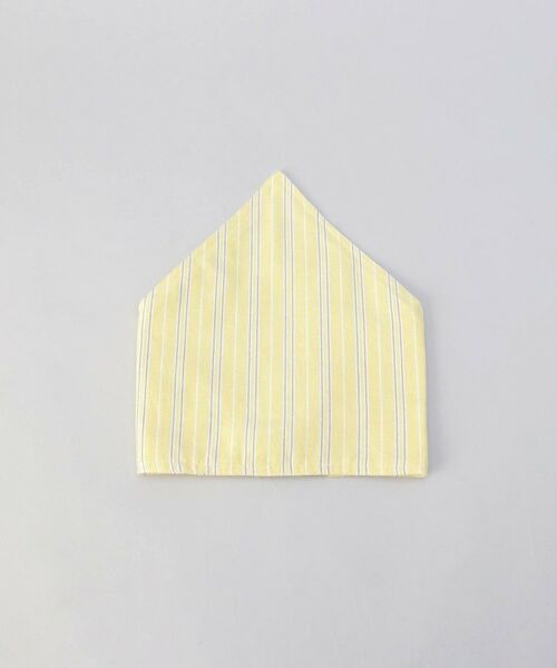 212 KITCHEN STORE / トゥーワントゥーキッチン ストア インテリア・生活雑貨・ホビー・ステーショナリー | ダブルストライプ キッズエプロン・三角巾セット YE ＜212Kオリジナル＞ | 詳細7
