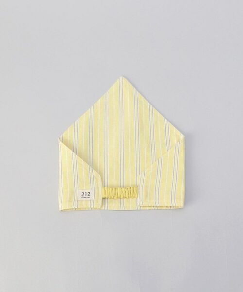 212 KITCHEN STORE / トゥーワントゥーキッチン ストア インテリア・生活雑貨・ホビー・ステーショナリー | ダブルストライプ キッズエプロン・三角巾セット YE ＜212Kオリジナル＞ | 詳細8