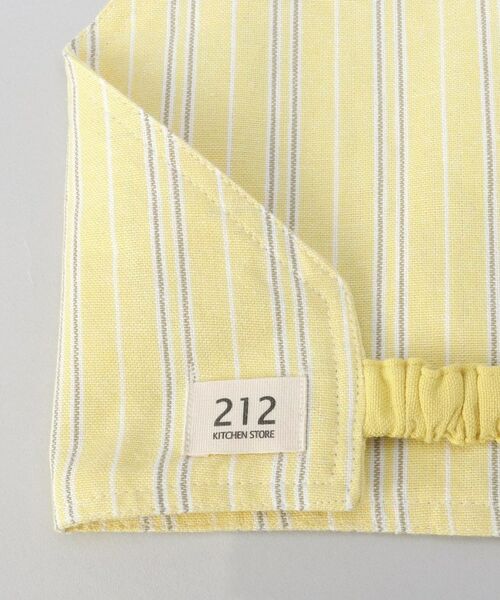 212 KITCHEN STORE / トゥーワントゥーキッチン ストア インテリア・生活雑貨・ホビー・ステーショナリー | ダブルストライプ キッズエプロン・三角巾セット YE ＜212Kオリジナル＞ | 詳細9