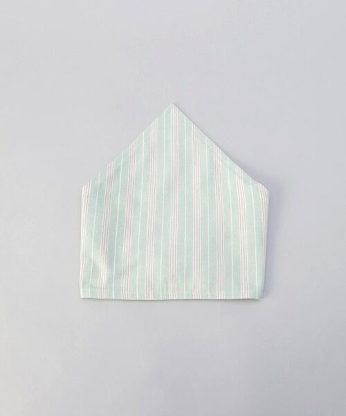 212 KITCHEN STORE / トゥーワントゥーキッチン ストア インテリア・生活雑貨・ホビー・ステーショナリー | ダブルストライプ キッズエプロン・三角巾セット GR ＜212Kオリジナル＞ | 詳細7