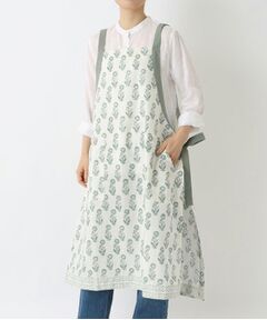 212 KITCHEN STORE / トゥーワントゥーキッチン ストア インテリア・生活雑貨・ホビー・ステーショナリー | ブロックプリント フルエプロン BL ＜212Kオリジナル＞