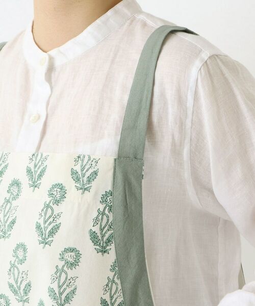 212 KITCHEN STORE / トゥーワントゥーキッチン ストア インテリア・生活雑貨・ホビー・ステーショナリー | ブロックプリント フルエプロン BL ＜212Kオリジナル＞ | 詳細5