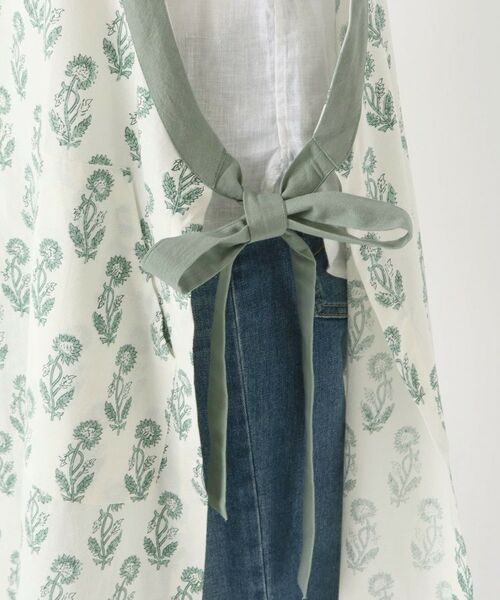 212 KITCHEN STORE / トゥーワントゥーキッチン ストア インテリア・生活雑貨・ホビー・ステーショナリー | ブロックプリント フルエプロン BL ＜212Kオリジナル＞ | 詳細7