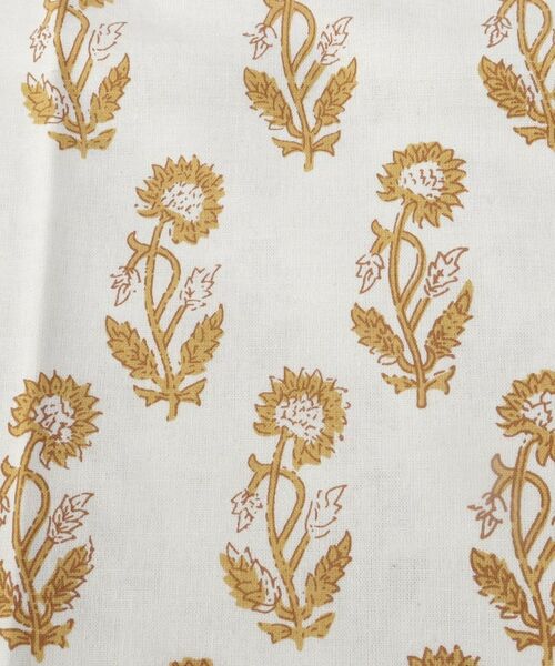 212 KITCHEN STORE / トゥーワントゥーキッチン ストア インテリア・生活雑貨・ホビー・ステーショナリー | ブロックプリント マルチクロス L YE ＜212Kオリジナル＞ | 詳細4