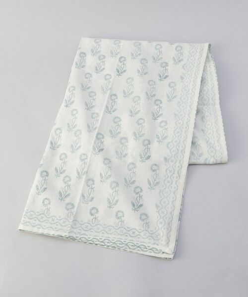 212 KITCHEN STORE / トゥーワントゥーキッチン ストア インテリア・生活雑貨・ホビー・ステーショナリー | ブロックプリント マルチクロス L BL ＜212Kオリジナル＞ | 詳細2