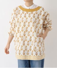 212 KITCHEN STORE / トゥーワントゥーキッチン ストア インテリア・生活雑貨・ホビー・ステーショナリー | ブロックプリント スモック YE ＜212Kオリジナル＞