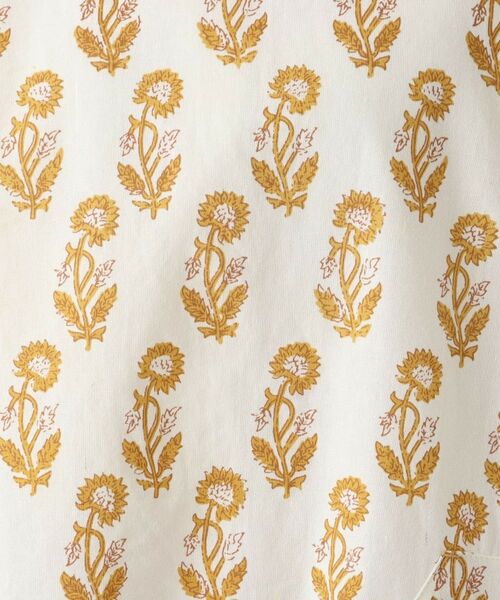 212 KITCHEN STORE / トゥーワントゥーキッチン ストア インテリア・生活雑貨・ホビー・ステーショナリー | ブロックプリント スモック YE ＜212Kオリジナル＞ | 詳細9