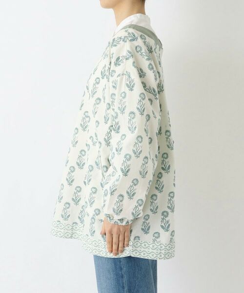 212 KITCHEN STORE / トゥーワントゥーキッチン ストア インテリア・生活雑貨・ホビー・ステーショナリー | ブロックプリント スモック BL ＜212Kオリジナル＞ | 詳細2