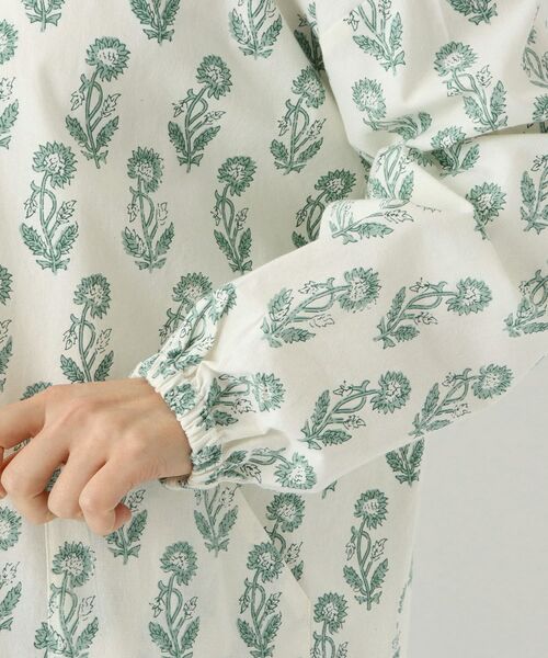 212 KITCHEN STORE / トゥーワントゥーキッチン ストア インテリア・生活雑貨・ホビー・ステーショナリー | ブロックプリント スモック BL ＜212Kオリジナル＞ | 詳細5