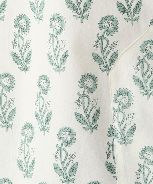 212 KITCHEN STORE / トゥーワントゥーキッチン ストア インテリア・生活雑貨・ホビー・ステーショナリー | ブロックプリント スモック BL ＜212Kオリジナル＞ | 詳細9