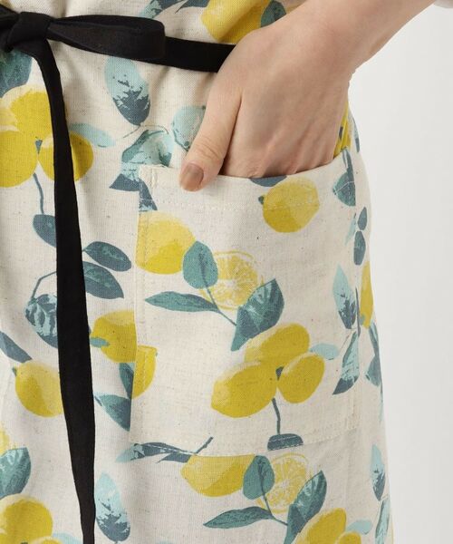 212 KITCHEN STORE / トゥーワントゥーキッチン ストア インテリア・生活雑貨・ホビー・ステーショナリー | レモンボーダー ギャルソンエプロン NT | 詳細5