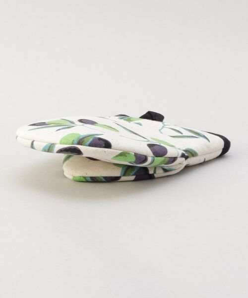 212 KITCHEN STORE / トゥーワントゥーキッチン ストア インテリア・生活雑貨・ホビー・ステーショナリー | オリーブボーダー ショートミトン NT | 詳細2