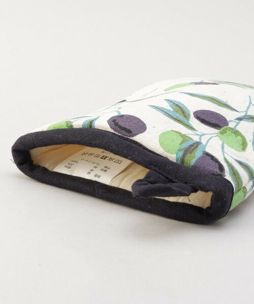 212 KITCHEN STORE / トゥーワントゥーキッチン ストア インテリア・生活雑貨・ホビー・ステーショナリー | オリーブボーダー ショートミトン NT | 詳細4