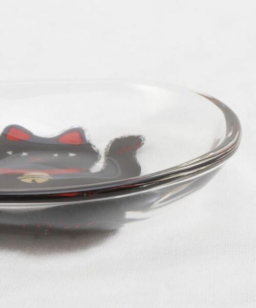 212 KITCHEN STORE / トゥーワントゥーキッチン ストア 食器 | めでたmono 招き猫豆皿 黒 | 詳細5