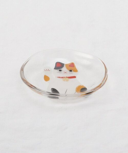 212 KITCHEN STORE / トゥーワントゥーキッチン ストア 食器 | めでたmono 招き猫豆皿 ミケ | 詳細1